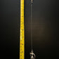 Santa Muerte pendulum Silver 7" inch / Handmade! / FREE SHIPPING!)